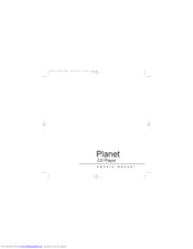 REGA Planet CD Player Owner's Manual