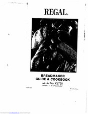 Regal Bread Maker User Manuals Download ManualsLib   558975 K6730 Product 