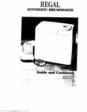 Regal K6773 Manual And Cookbook