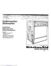 KitchenAid KUDA230Y Installation Instructions Manual