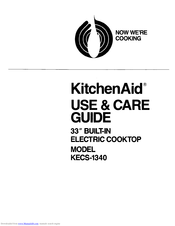 KitchenAid KECS-1340 Use And Care Manual