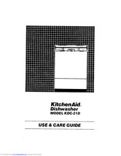 KitchenAid KDC-21D Use And Care Manual