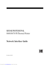 Kodak 8660 - EXPORT MODULE GUIDE User Manual