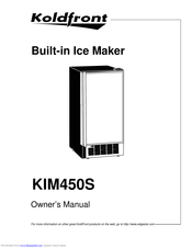 KoldFront KIM450BL Owner's Manual
