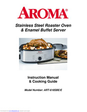 Aroma ART-618SBE/E Instruction Manual & Cooking Manual