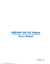 Aztech MDP3880-U User Manual