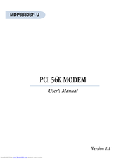 Aztech MDP3880SP-U User Manual