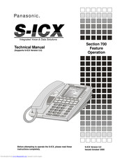 Panasonic S-ICX Technical Manual