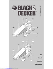Black & Decker Dustbuster DV1205 Manual