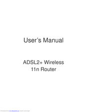 Aceex ADSL2+ 11n Wireless Router User Manual