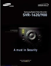 Samsung SVR-1620 Quick Manual