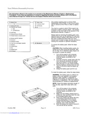 Toshiba Tecra 750 Series Maintenance Manual