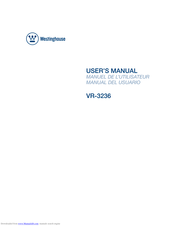 Westinghouse VR-3226 User Manual