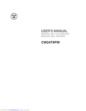 Westinghouse CW24T9PW User Manual