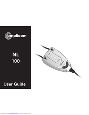 Amplicom NL 100 User Manual