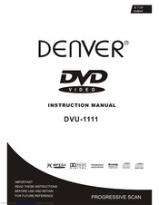 Denver DVU-1111 Instruction Manual