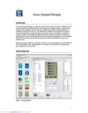 Axium Keypad Manager 3.0 User Manual