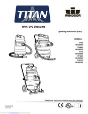 Windsor T716IE Operating	 Instruction