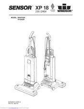 Sensor XP 18 Operator Instructions Manual