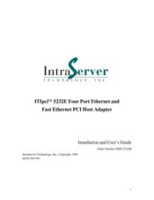 IntraServer Technology ITIpci 5232E Installation And User Manual
