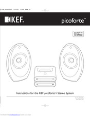 KEF KEF picoforte Stereo System I Instructions Manual