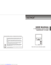 Denver MT-772DVBT User Manual