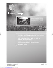 Kolcraft Jeep Wrangler Sport S088-R3 Instructions Manual
