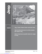 Kolcraft Jeep S084 Instruction Sheet