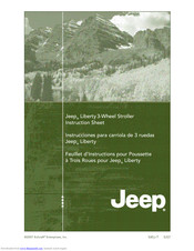 Kolcraft Jeep S45J-T Instruction Sheet