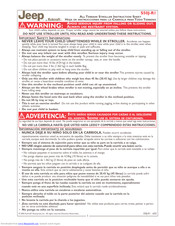 Kolcraft Jeep S50J-R1 Instruction Sheet