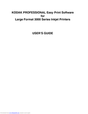 Kodak PROFESSIONAL Easy Print User Manual
