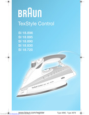 Braun TexStyle Control SI 18.896 Quick Manual