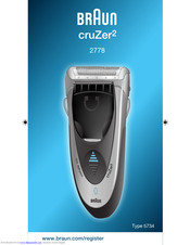 Braun cruZer2 2778 Manual