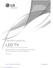 LG 60LN6150 Owner's Manual