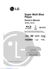 Lg BH100 Owner's Manual