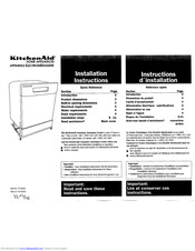 KitchenAid 9743663 Installation Instructions Manual