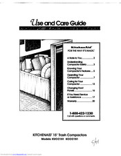 Kitchenaid KUCC151 Use And Care Manual