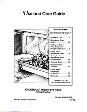 KitchenAid KHMS105E Use And Care Manual