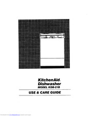 Kitchenaid KDB-21B Manuals | ManualsLib