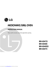 LG MH-6048SS Instruction Manual