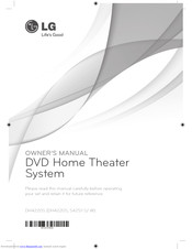 LG DH4220S Owner's Manual