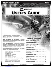 Maytag MD-33 User Manual