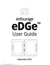 enTourage eDGe User Manual