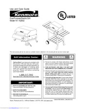 KENMORE 141.152832 Use And Care Manual