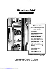 KitchenAid KSRC22K User And Care Manual