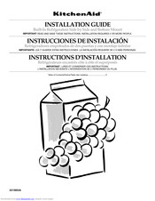 KitchenAid DVM-1815 Installation Manual