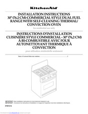 KitchenAid 9759121A Installation Instructions Manual