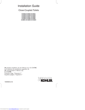 Kohler K-3423 Installation Manual