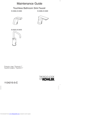 Kohler K-1374 Maintenance Manual