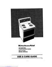 KitchenAid KERS500 Use And Care Manual